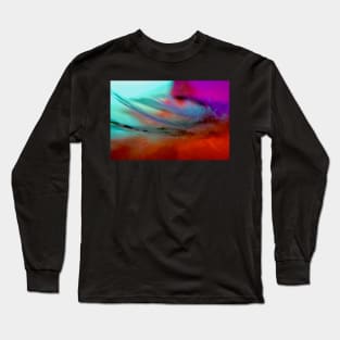 "Feathered Opulence" Long Sleeve T-Shirt